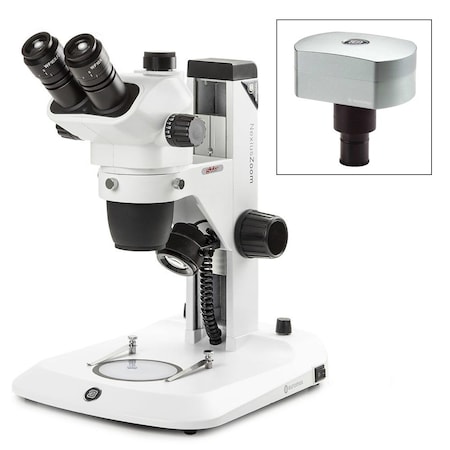 Globe Scientific Trinocular stereo zoom microscope Nexius ENZ-1703-S​-DC18